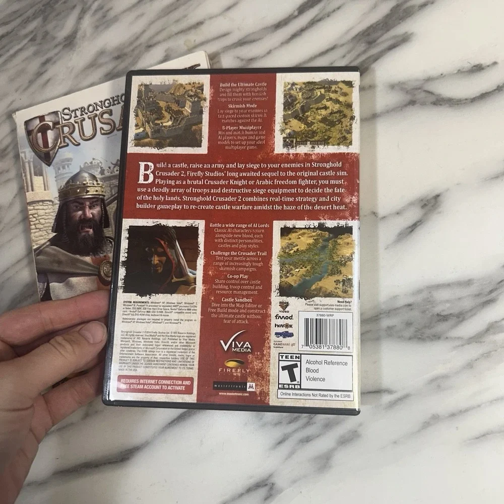 Viva Media Stronghold Crusader 2‎ II Pc game GUC
